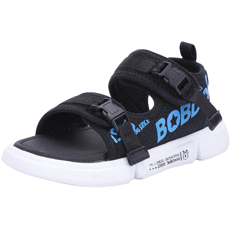 巴布豆童鞋男童凉鞋2019韩版软底中大童男孩小童儿童鞋子