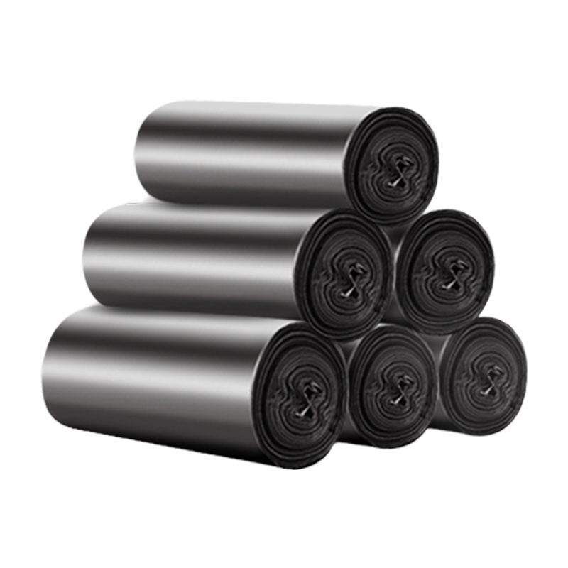 尚岛宜家 50*65cm 手提式背心袋垃圾袋 [30只/卷 5卷/包 20包/箱]-(箱)