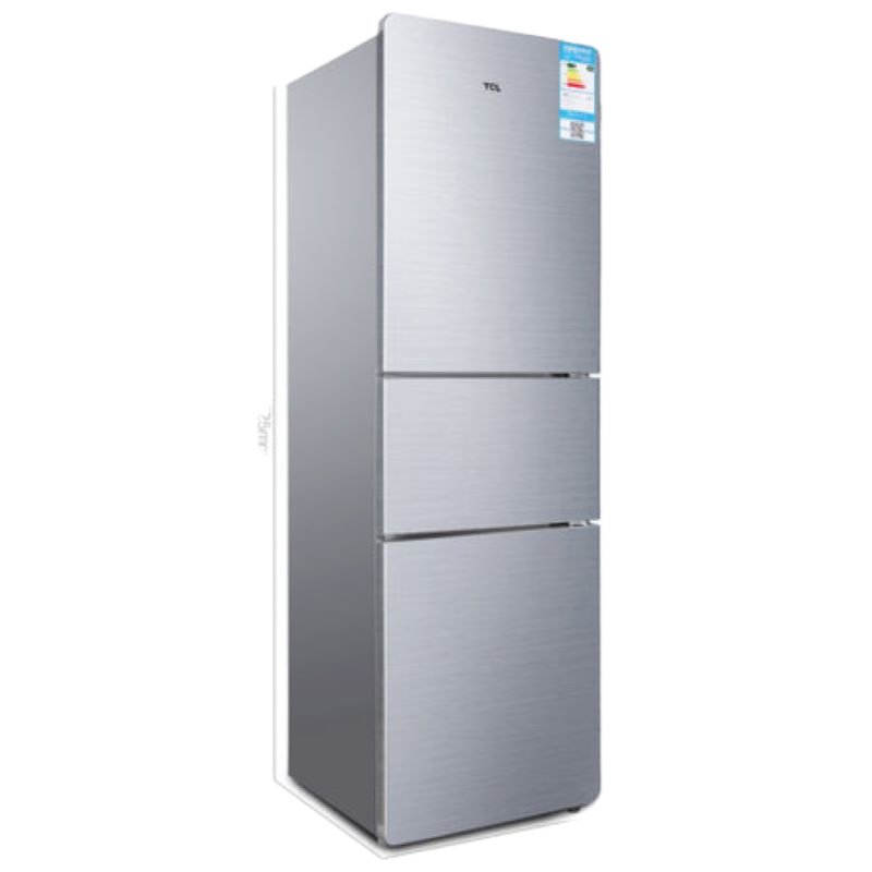 TCL 三门 215升 直冷微霜 节能静音 中门软冷冻 即切即用 BCD-215TC