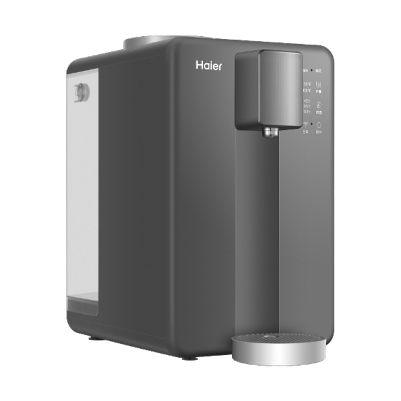 海尔(Haier)净水器家用即热净饮机RO反渗透过滤直饮加热一体台式饮水