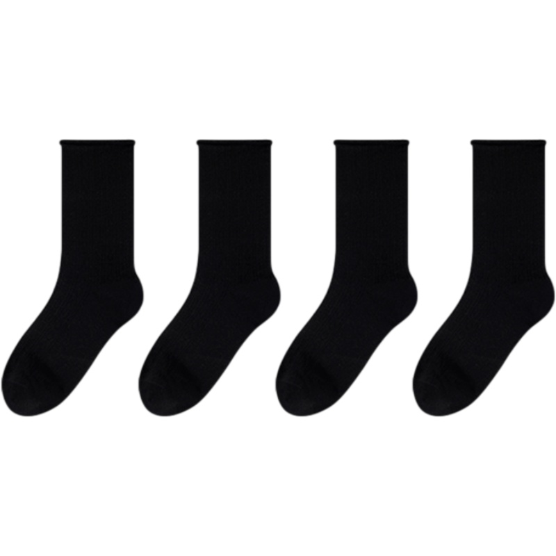 蓓乐妃袜子女长筒棉袜春夏季薄款2021长堆堆祙女孩青少年学生日式小清新透气吸汗网祙