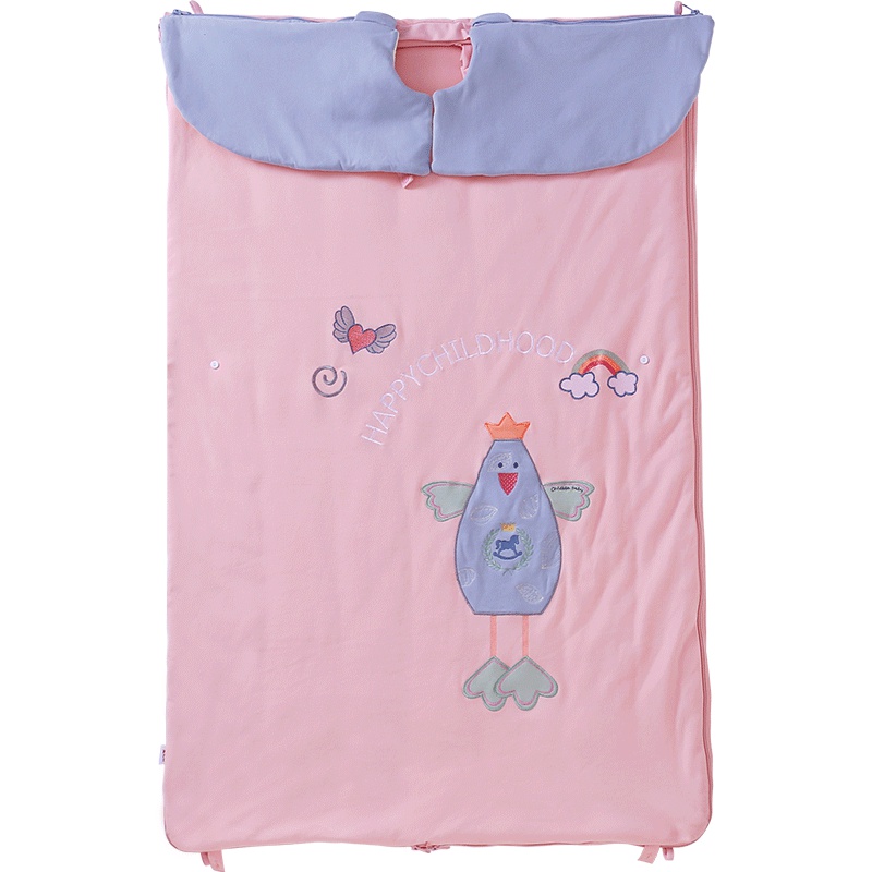 龙之涵[LONGZHIHAN]幼儿童睡袋婴儿春秋薄款纯棉防踢被子神器宝宝睡袋四季通用