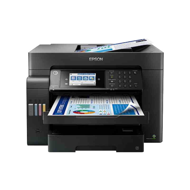 爱普生Epson L15158 彩色墨仓式A3+打印机复印机无线WIFI原装墨仓连供打印复印扫描传真自动双面无边距打印机替代L1455 标配