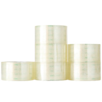得力 30335 高品质透明封箱胶带 60mm*200y(183m/卷) 6卷/筒