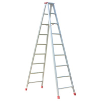 企采严选 人字梯加厚铝合金家用折叠梯爬楼梯工程梯3米