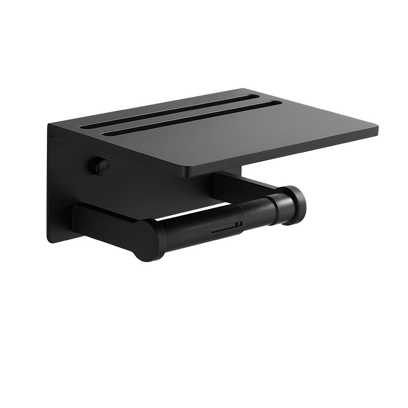 可高(KGao)卷纸厕所纸巾架卫生间挂架壁挂式大卷纸盒厕纸盒免打孔擦手洗手间