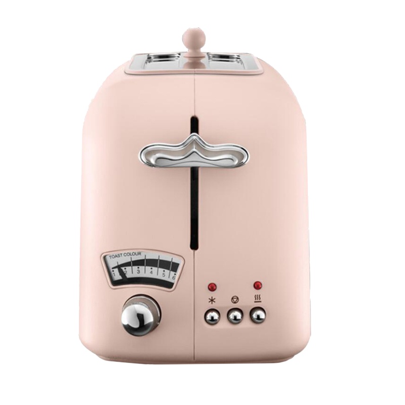 Delonghi/德龙 CT02 早餐系列花神芙洛拉多士炉 烤面包机家用 (芍药粉)