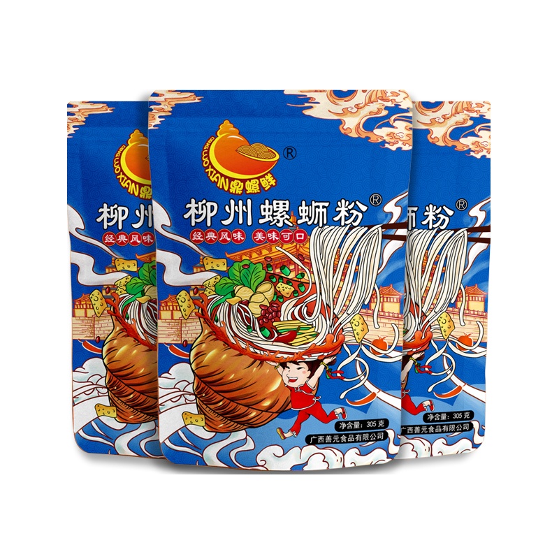 鼎螺鲜 柳州正宗螺蛳粉305g*8包方便食品整箱速食 佳味螺 拌面拌粉面条 粉丝 米线方便面方便