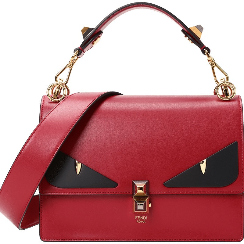 Fendi KAN I 怪兽眼睛 单肩包 8BT283