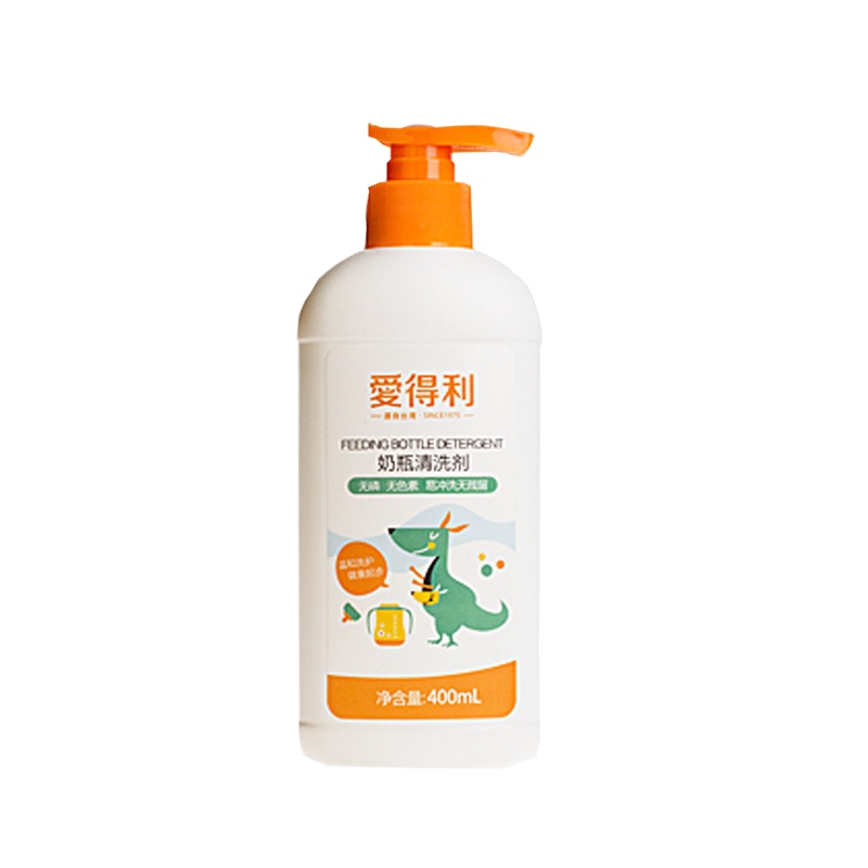 爱得利IVORY奶瓶清洗剂 婴儿果蔬清洁剂 清洗液 瓶装400ml BA301