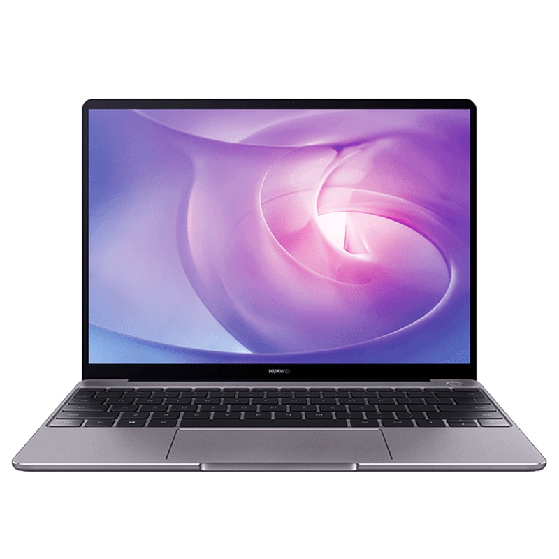 华为 HUAWEI MateBook 13 13英寸全面屏轻薄性能本笔记本电脑(i7-8565U 8G 512GB固态硬盘 MX150独显 2K高清屏 指纹识别 深空灰)