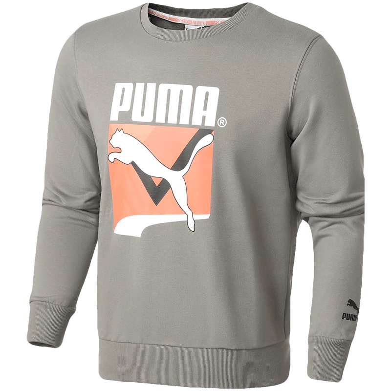 PUMA彪马男装运动服休闲圆领卫衣599278