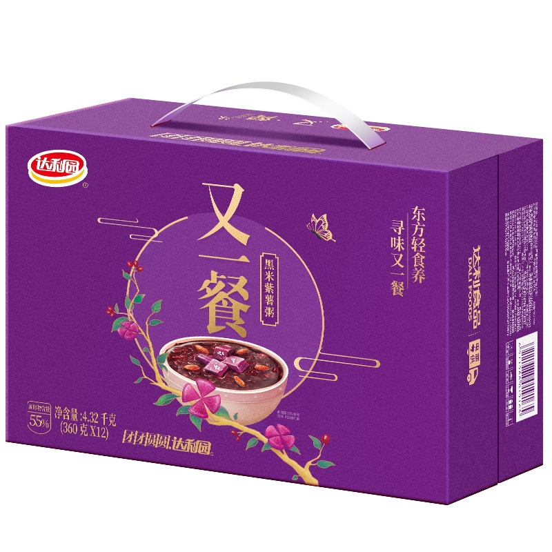 达利园又一餐黑米紫薯粥360g
