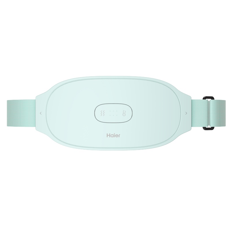海尔(Haier)暖宫腰带 腹部按摩仪 加热震动按摩器 送女友家人生日礼物-草礼盒款(绿)