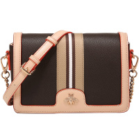 2019春夏新款包包女韩版高级感百搭蜜蜂撞色小方包单肩斜挎女包潮