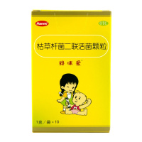 妈咪爱 枯草杆菌二联活菌颗粒 1g*10袋 完谷不化 便秘