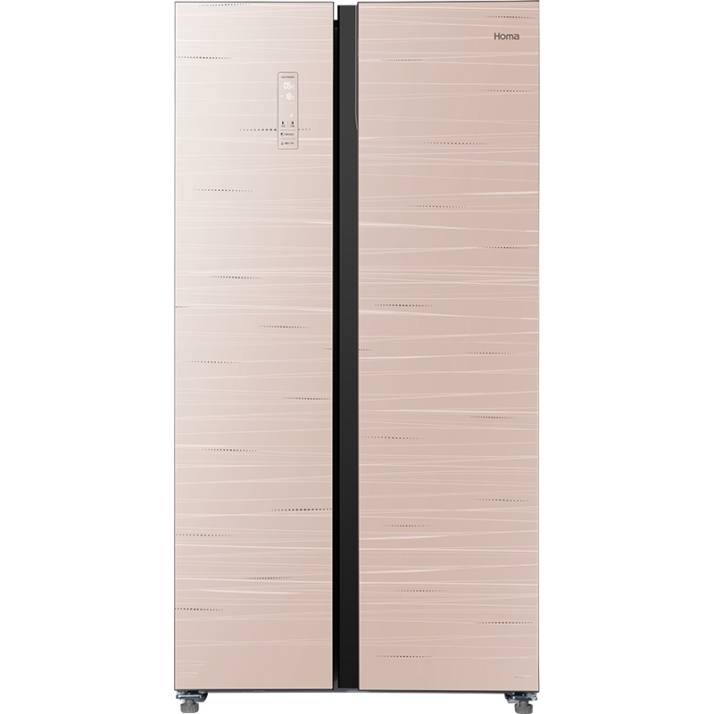 奥马冰箱BCD-455WKGH玫瑰金