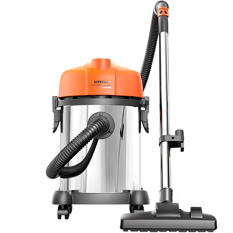 亿力YILI 吸尘器家用车载干湿吹桶式吸尘机YLW6201-18L高配版