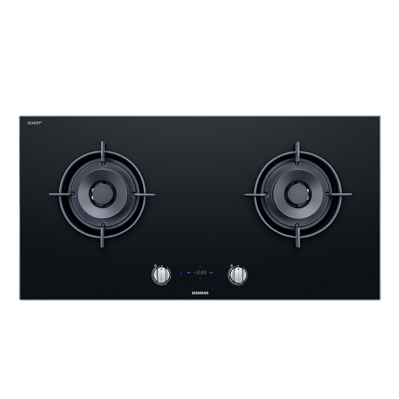 西门子(SIEMENS)5.0火力灶具iQ700全铜炉头双眼嵌入式燃气灶ER9SM231MP