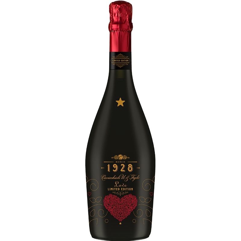 意大利原瓶进口 意大利之花甜型起泡葡萄酒真爱礼盒版750ml 单支装礼盒