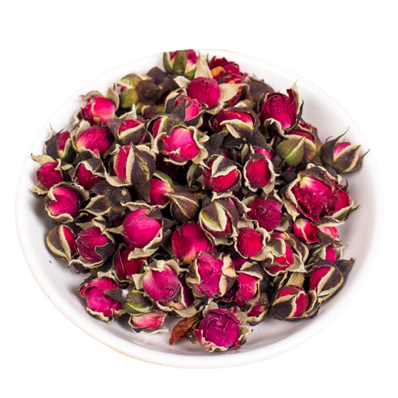 企采严选 金边玫瑰花茶云南野生玫瑰花茶 500g泡水花茶罐装正品