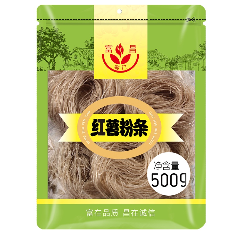富昌 红薯粉条500g 酸辣粉方便速食干货粉丝火锅粉