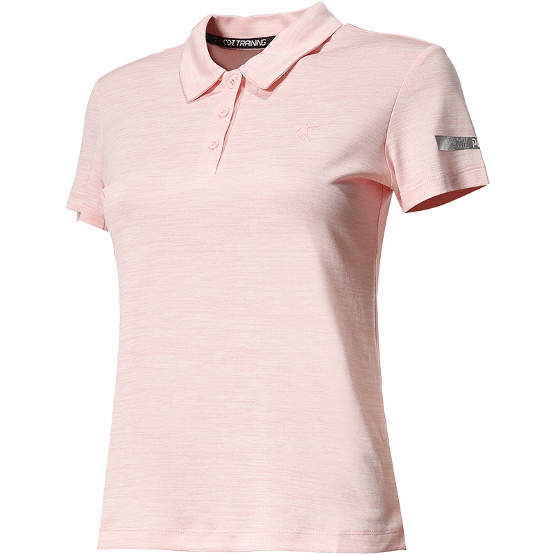 乔丹短袖T恤女2022夏新款运动POLO衫吸汗透气翻领显瘦半袖训练运动服运动T恤