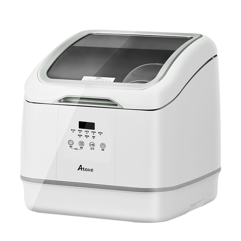 ATOXE/阿图西洗碗机台式余热烘干全自动 高温消毒自动洗碗器 4套W4T-01PR-1
