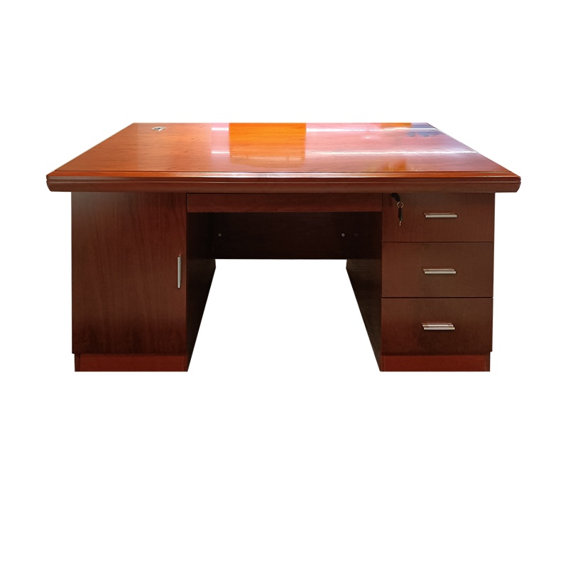 优百丽 LK-LT1411 现代中式油漆班台 办公台 大班台 小班台 可定制