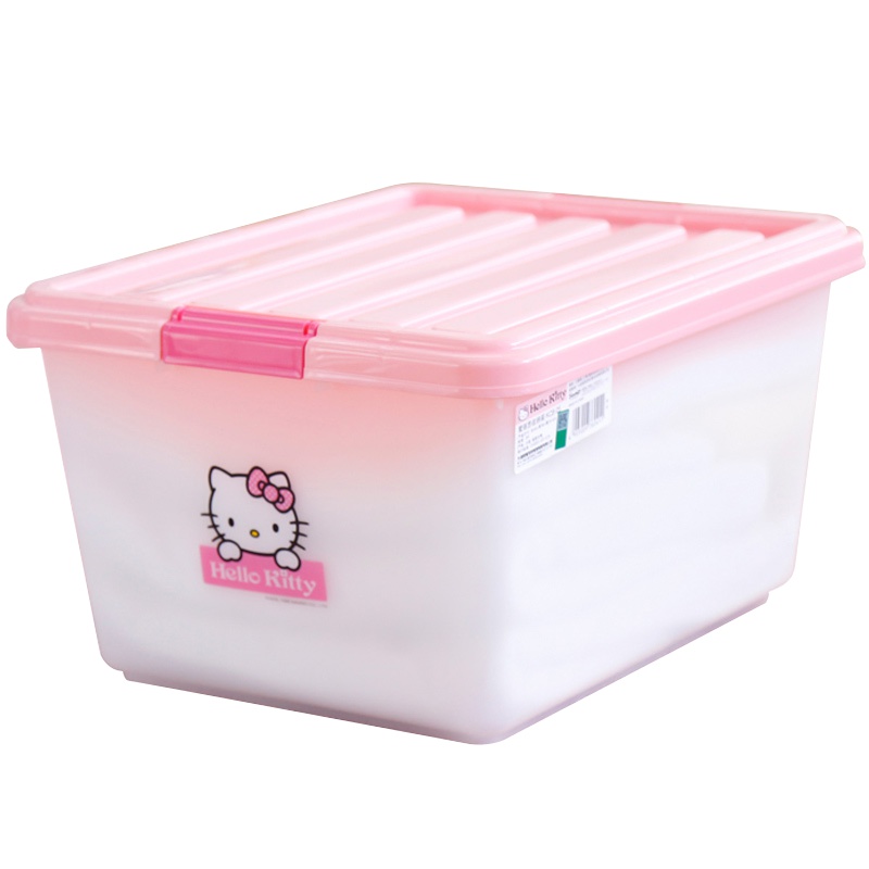 爱丽思(IRIS)三层 HELLOKITTY儿童整理衣服玩具收纳柜宝宝衣柜