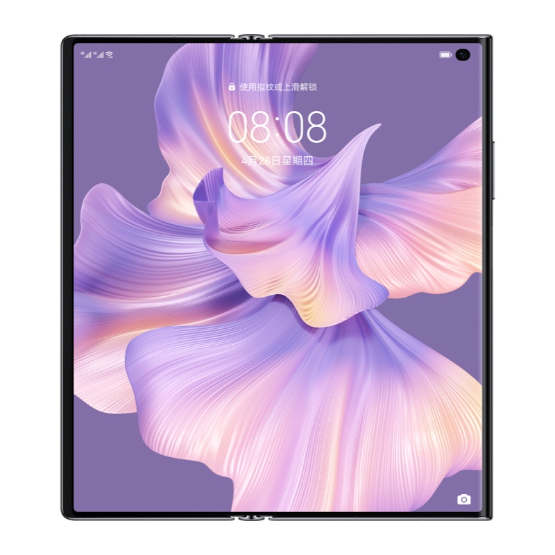 华为/HUAWEI Mate Xs 2 8GB+256GB 雅黑 折叠屏 超轻薄超平整超可靠 424ppi超清原色大屏 鸿蒙全新大屏体验 移动联通电信全网通手机(含快充套装)