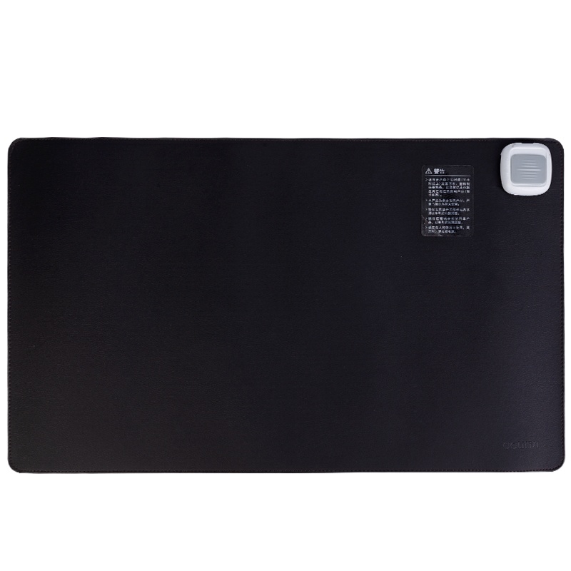 得力(deli)桌面发热垫发热鼠标垫 办公宿舍暖桌垫暖桌宝 附电源适配器 黑色3690D