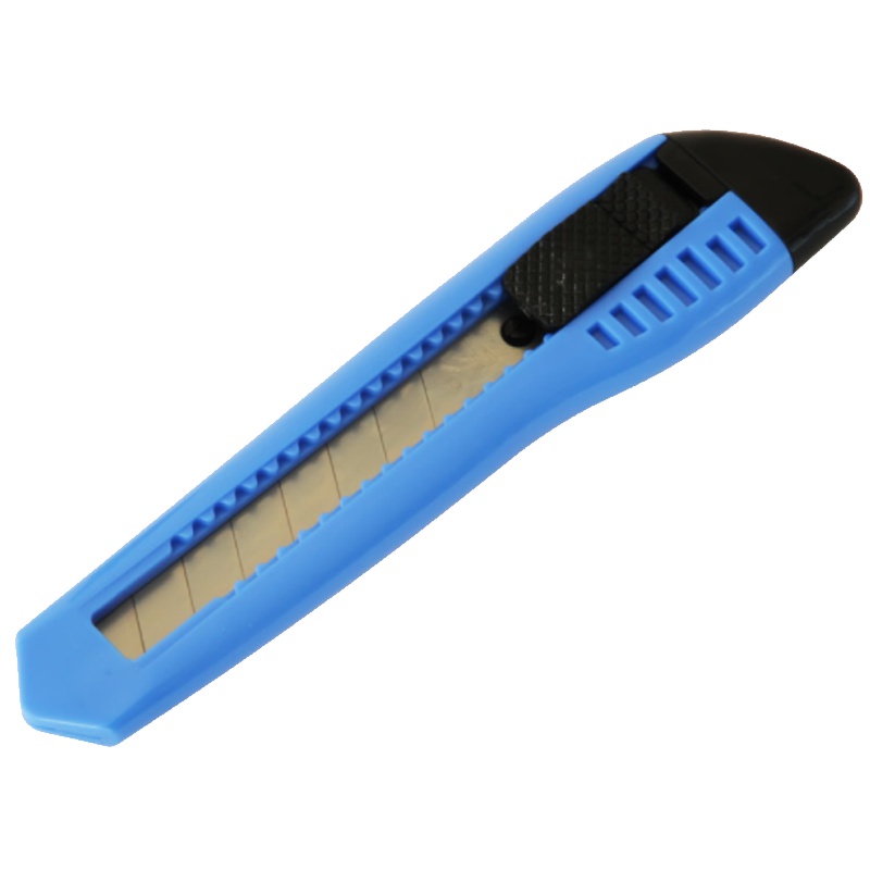 得力 deli 2003 美工刀 大号裁纸刀18mm宽切纸刀壁纸刀手工刀