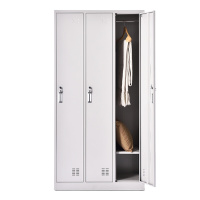 三门铁制更衣柜