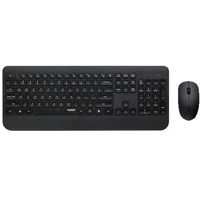 雷柏X3500无线光学键鼠套装轻薄女生笔记本台式电脑办公游戏商务高性价比防溅水小巧便携游戏电竞时尚