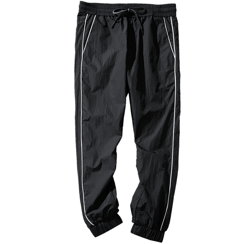 千纸鹤小脚九分裤子灯笼休闲裤2019年宽松时尚运动男士9分裤90150