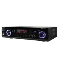 现代 HYUNDAI AV-2310 家庭影院大功率蓝牙功放机 专业电视卡拉OK定压功放放大器
