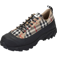 博柏利/巴宝莉 BURBERRY 女款织物Arthur系带休闲运动鞋80452871