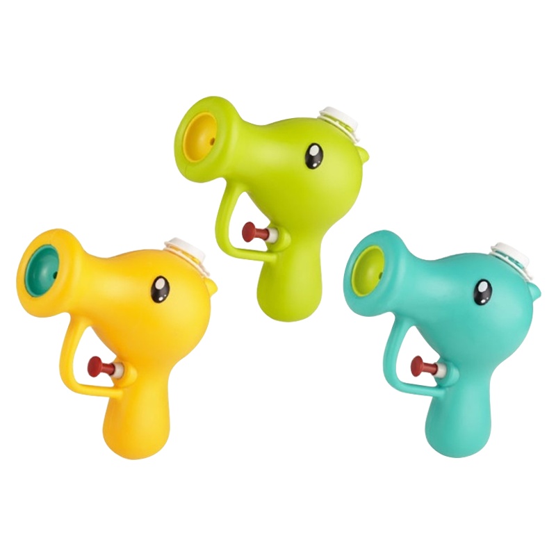 汇聪儿童玩具 卡通萌趣水枪 植物大战僵尸系列豌豆射手水枪(3色随机发 单个无包装)