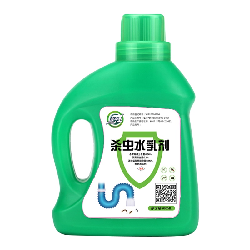 坤宁王 下水道除潮虫卫生间灭蛾蠓蛾蚋蜘蛛小黑飞管道杀虫剂500ml