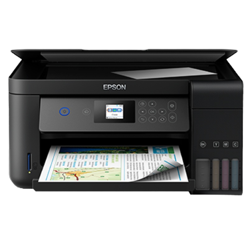 爱普生L4269 彩色墨仓式打印机 无线WIFI打印 办公打印 家庭打印机 彩色喷墨自动双面复印扫描打印一体机 多功能打印机