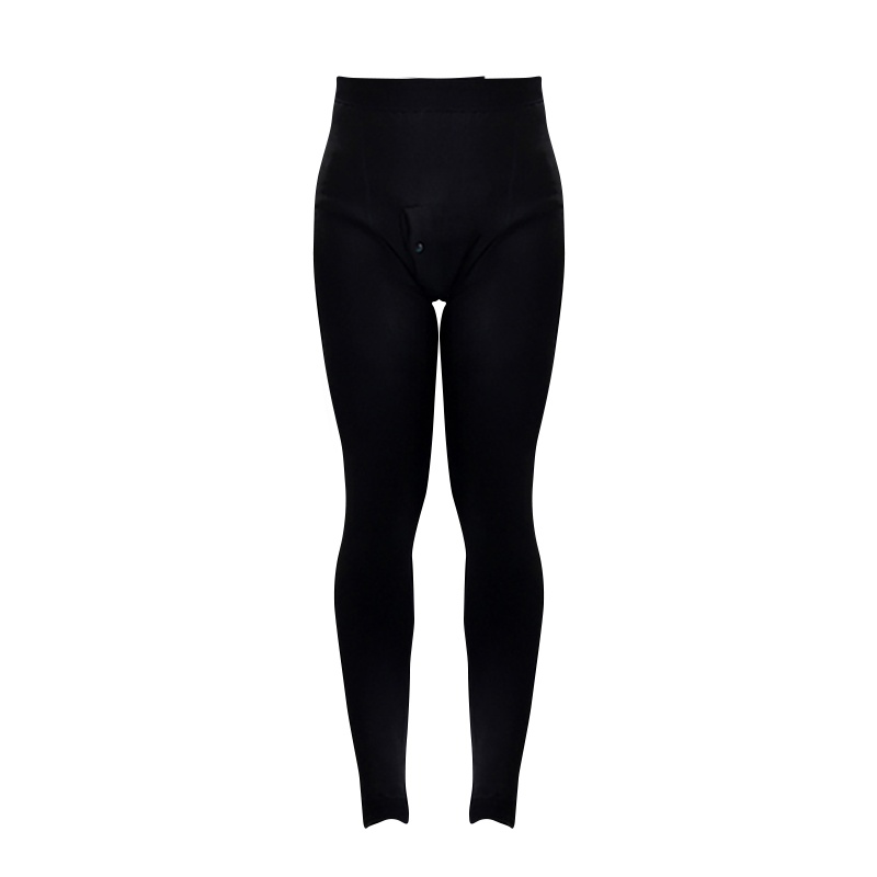 浪莎保暖裤男士 秋裤加绒加厚紧身内裤 打底棉裤毛裤冬季一体绒裤