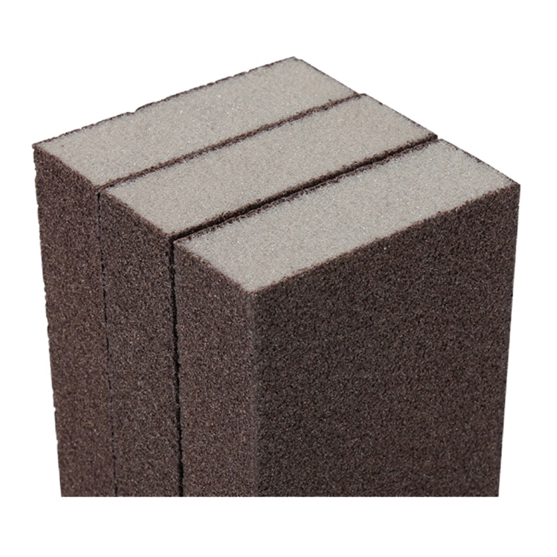 AT 金刚砂海绵擦 厨房擦锅底清洁球 去污除锈锅刷百洁布