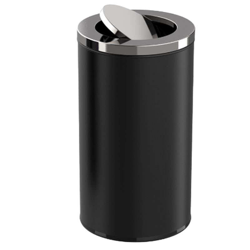 振真ZZ-078不锈钢圆形大号商用垃圾桶酒店ktv大堂立式烟灰桶电梯口户外 圆形不锈钢