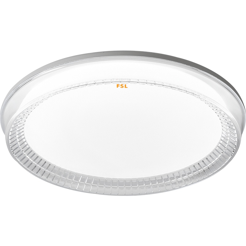 fsl佛山照明北欧客厅灯大灯现代简约吸顶灯大气长方形主卧室餐厅灯具