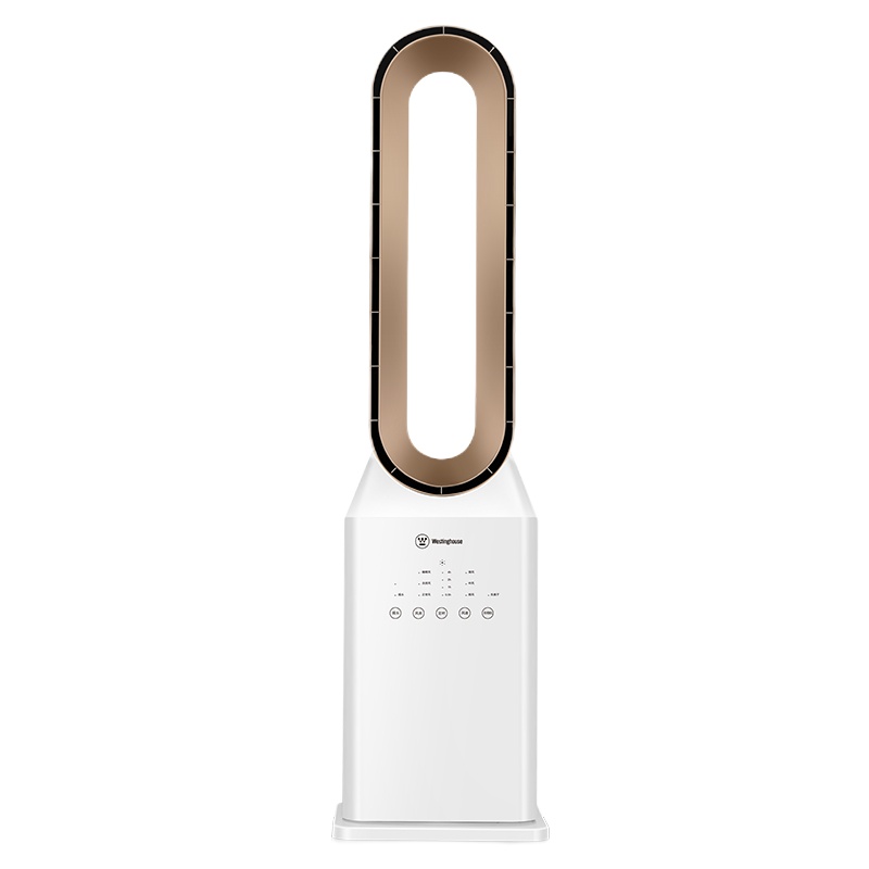 西屋(Westinghouse)WTH-SWX18 白银色 遥控电风扇/塔扇/无叶风扇 立式空气循环扇/落地扇