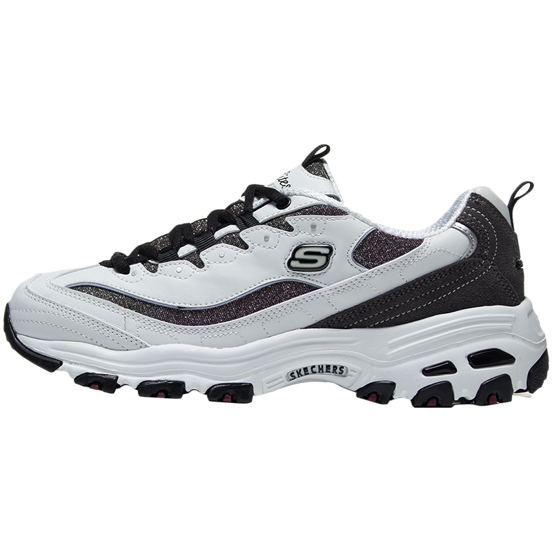 斯凯奇 Skechers D'LITES系列 熊猫鞋 女子休闲鞋 99999958-CCSL