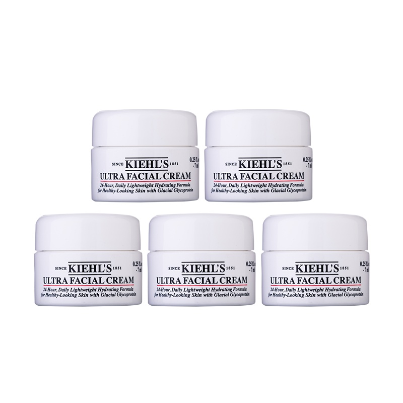 【国内专柜】科颜氏高保湿面霜7ml*5（补水保湿 滋养肌肤 乳液面霜 强韧肌底）