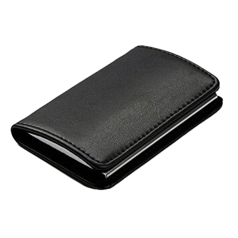 头层牛皮名片夹 黑色