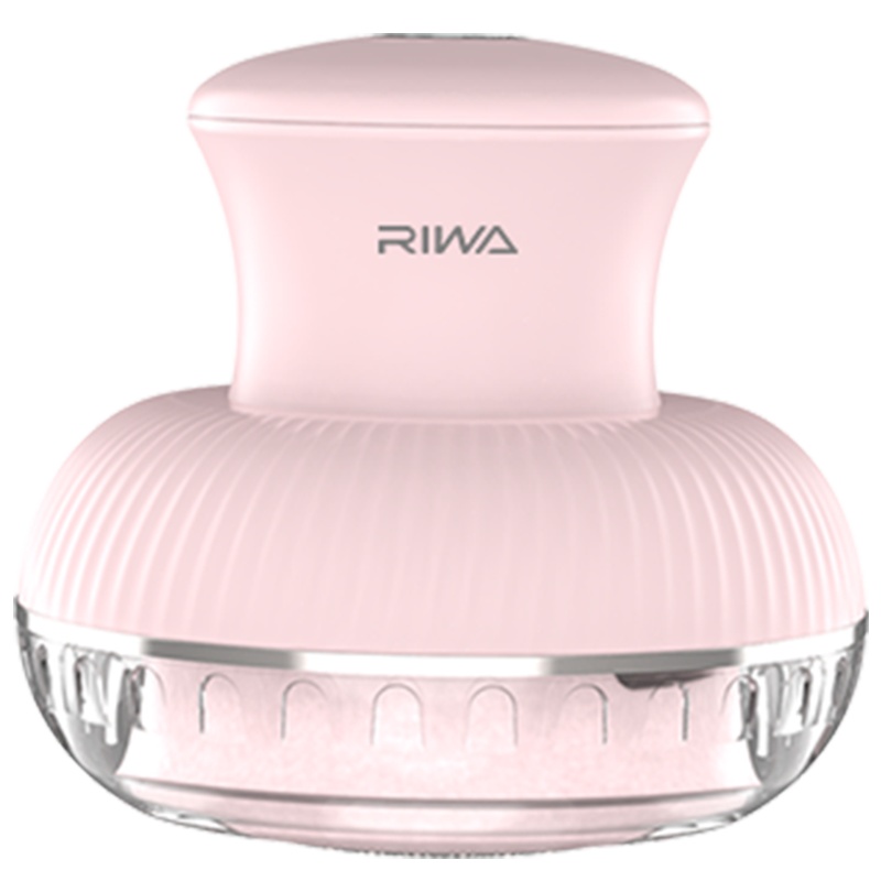 雷瓦(RIWA)毛球修剪器RF-1802电动式剃毛球器大衣毛球器三页旋风式刀头充电式脱刮吸打球器去球器 粉色